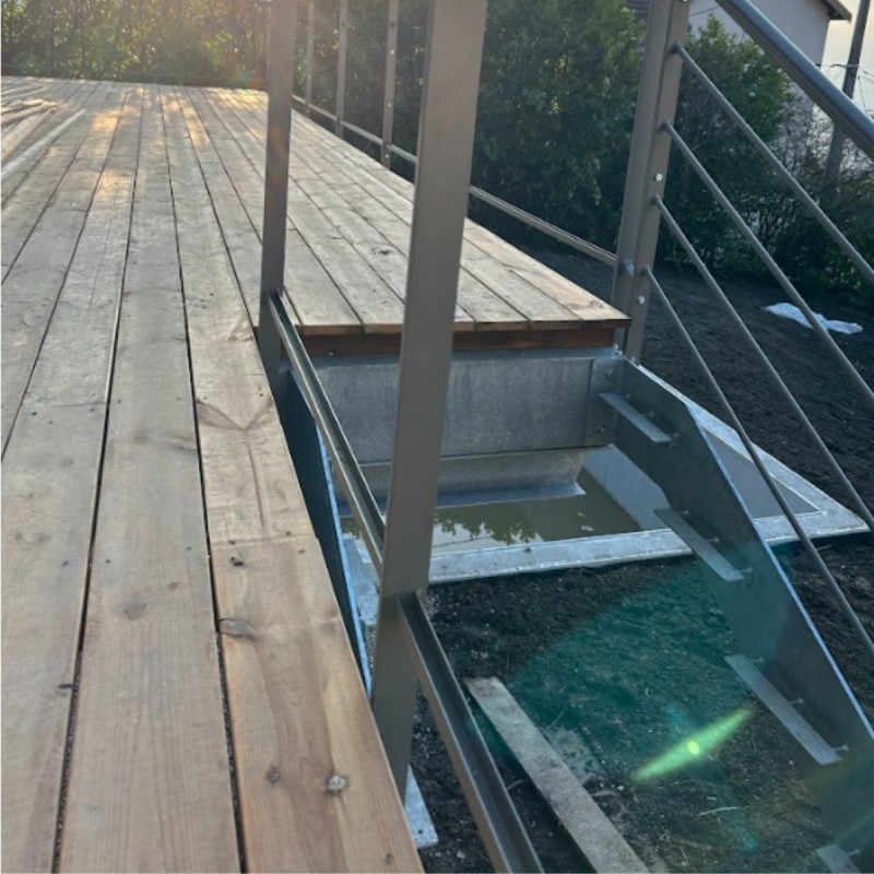 terrasse pin traité autoclave