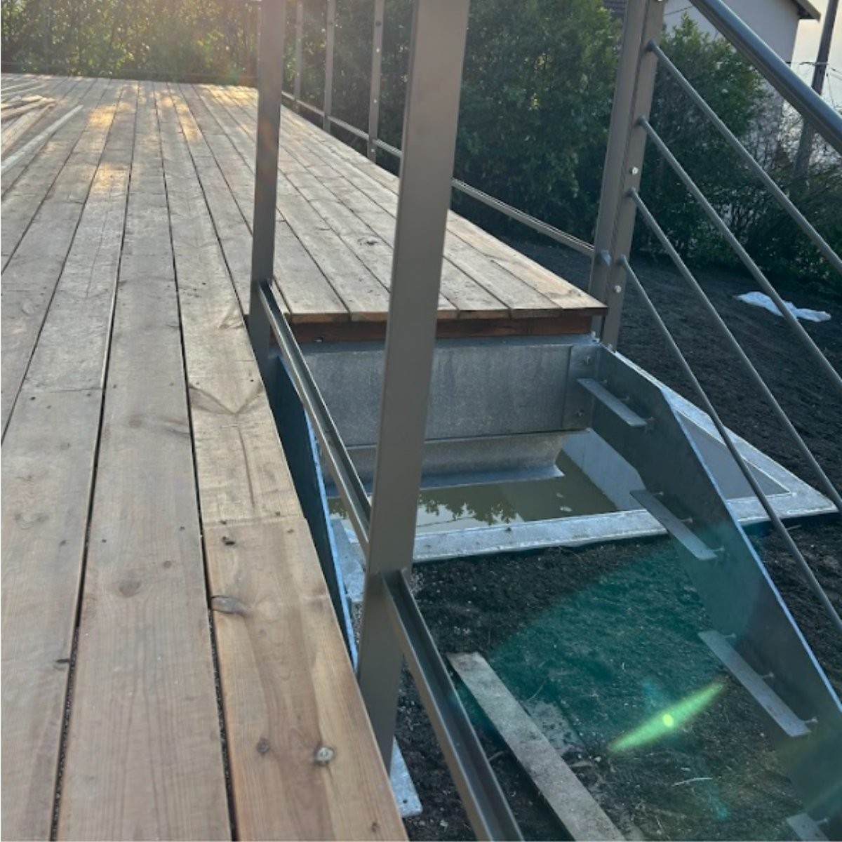 terrasse pin traité autoclave