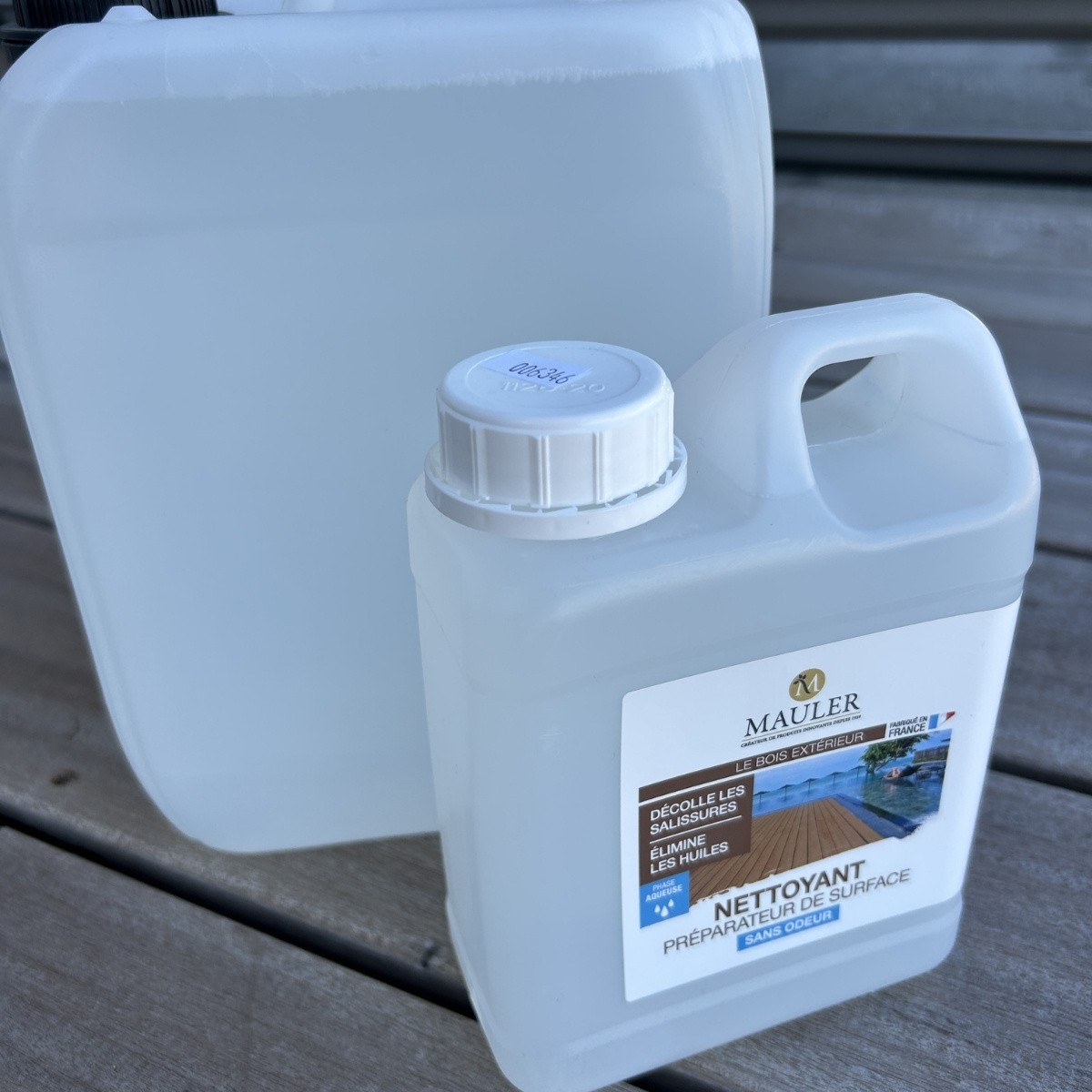 bidon de 1 litre nettoyant préparateur de surface mauler