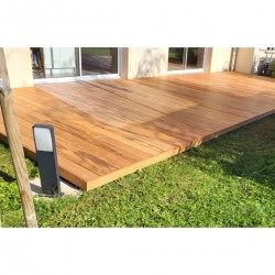 terrasse posée en extérieure