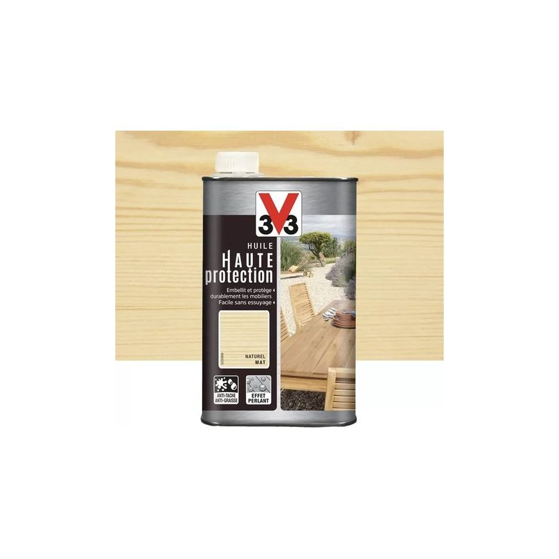 huile protection naturel mat dernier pot en stock