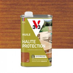 Huile bois extérieur V33 Teck Mat 1 litre