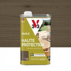 huile v33 haute protection gris mat