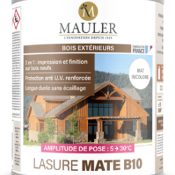 Lasure Mate B10 MAULER pour bois extérieur