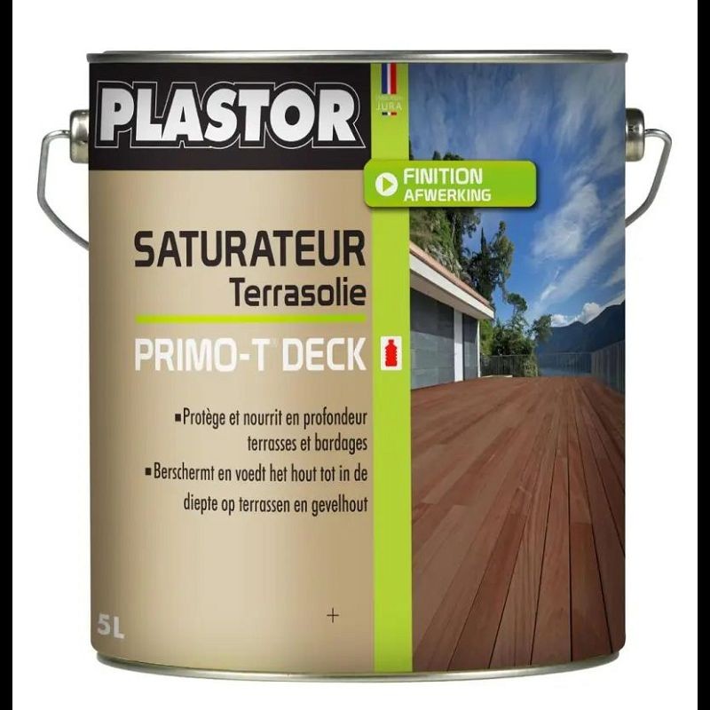 Saturateur PRIMO-T® DECK PLASTOR 5 litres