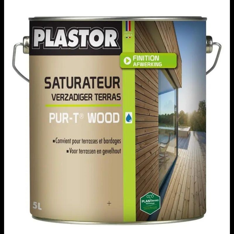 Saturateur PUR-T WOOD PLASTOR 5 litres