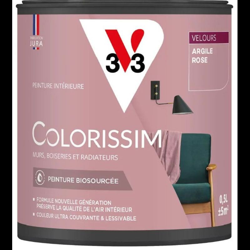 Peinture V33 Colorissim Velours 0,5 L