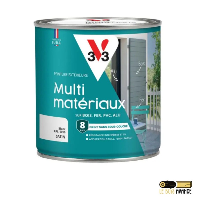 Peinture extérieure multi-matériaux V33 0,5 L