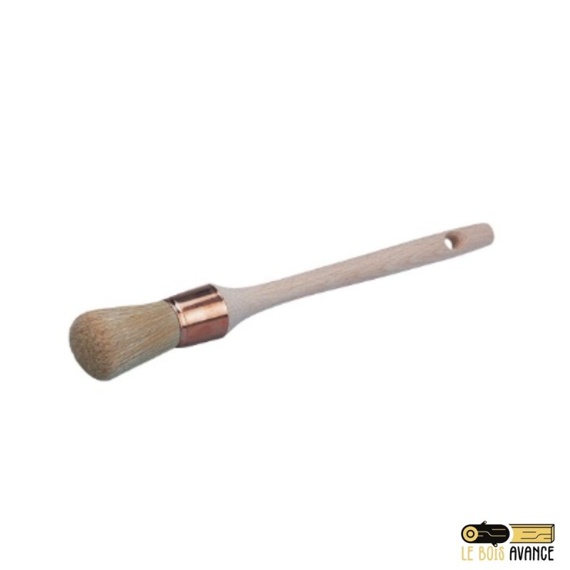 Pinceau rond pouce PRO Ø 29 mm pour traitement du bois