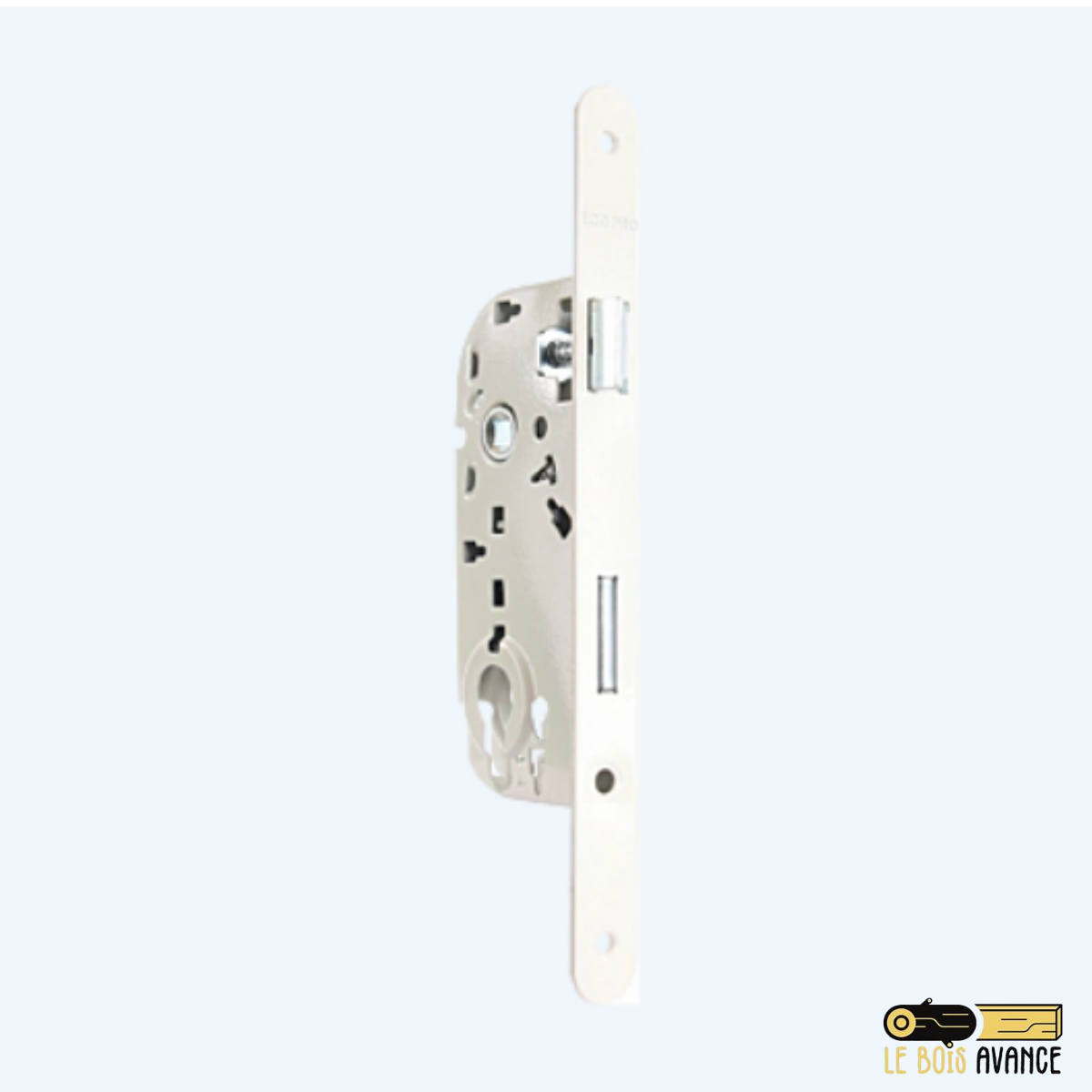 Serrure à larder pour cylindre axe 40 mm entraxe 70 mm