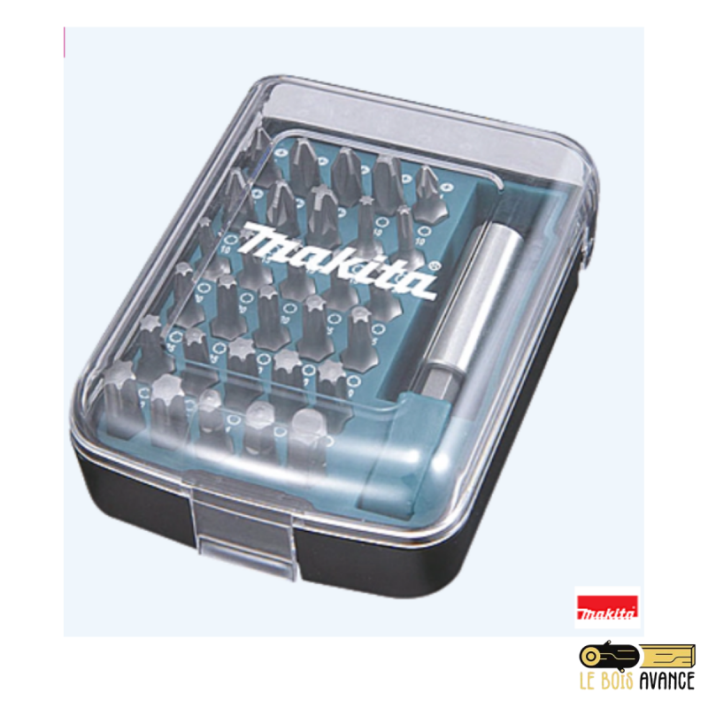 Coffret embouts de vissage Makita 31 pièces