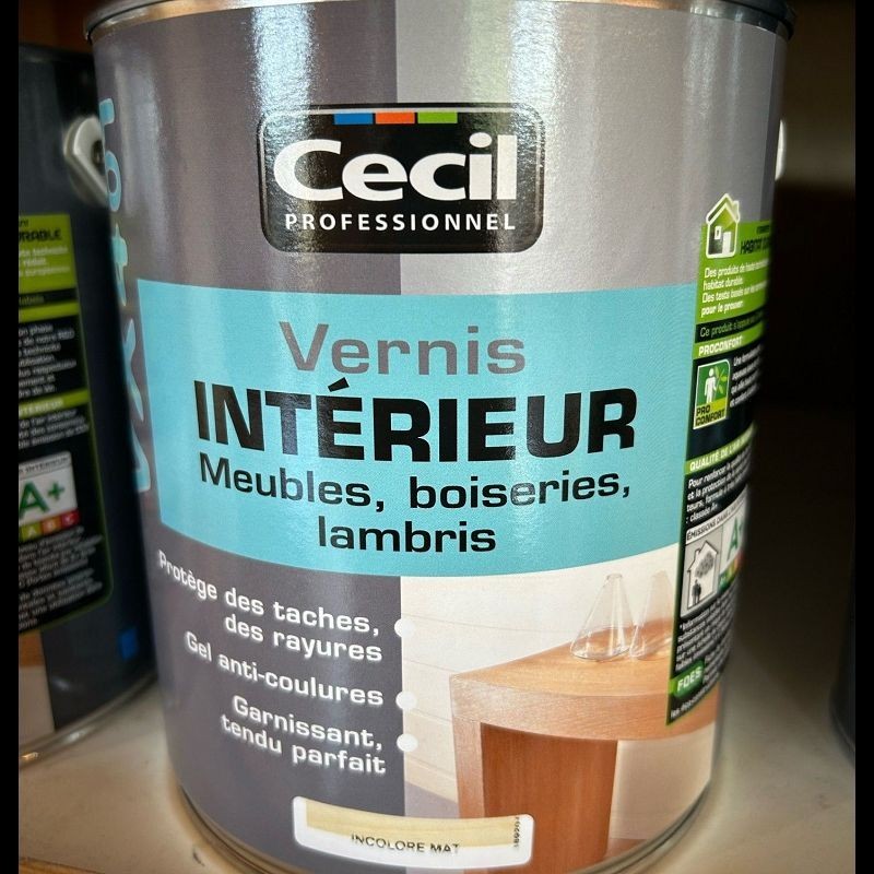 vernis bois intérieur