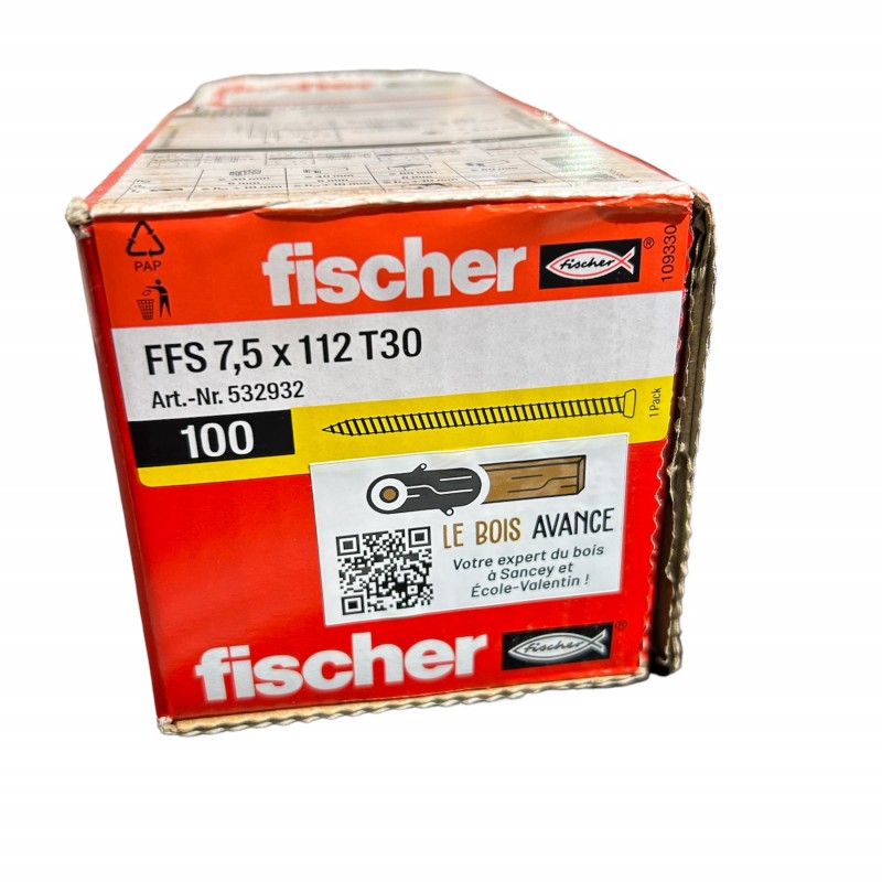vis beton tete fraisee fischer ffs