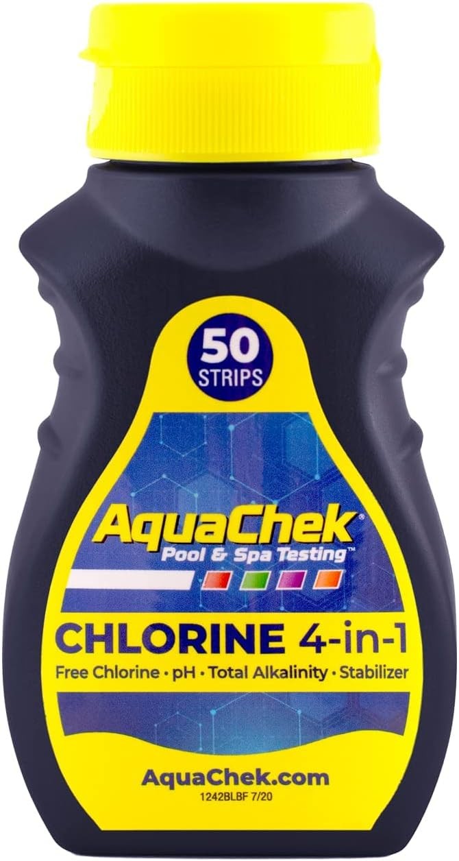 Test chlore 4 en 1...