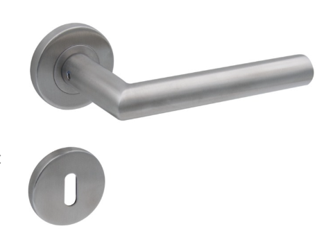 POIGNEE SUR ROSACE, INOX...