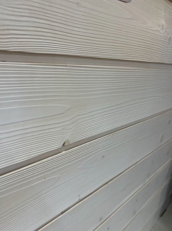 Lambris Blanc Brossé 14×140...