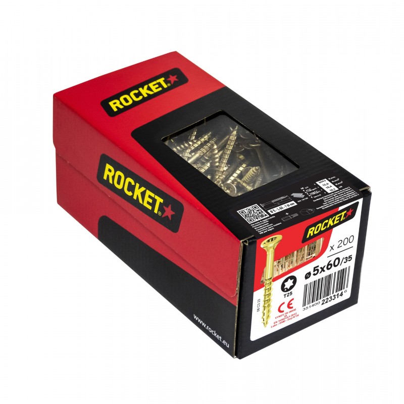 Vis à bois Rocket plusieurs dimensions